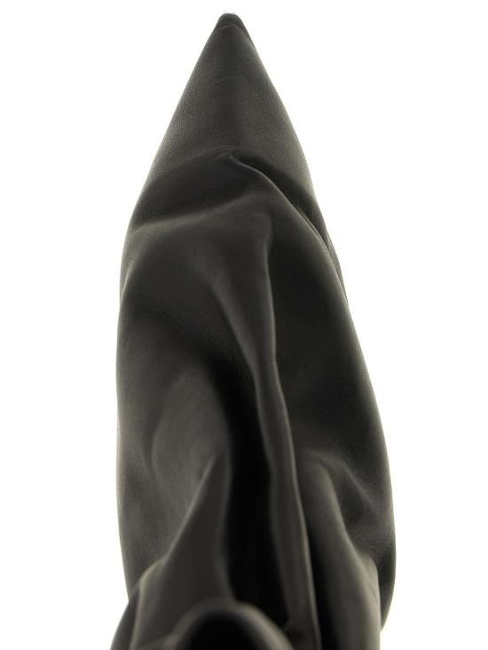 26FW 릭 오웬스 풀온 컬드 타키토 앵클 부츠 RP02F5844LCN090 BLACK - RICK OWENS