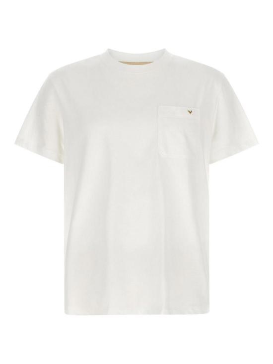 26FW 발렌티노 가라바니 반팔 티셔츠 V3MG10VBGR0BO WHITE