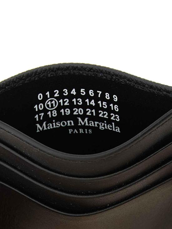 26FW 마르지엘라 4스티치 카드 홀더 SA1VX0006P4745T8013 BLACK - MAISON MARGIELA