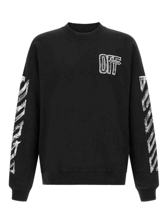 26FW 오프화이트 탑 OMBA054F26FLE00700001 Black