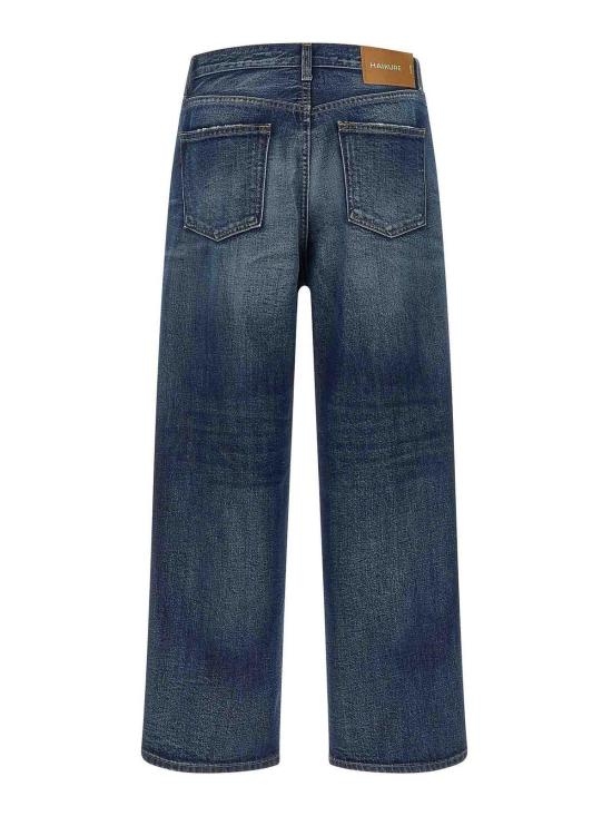 26FW 하이쿠레 스트레이트 팬츠 HEW03297DF207L0944 Blue - HAIKURE