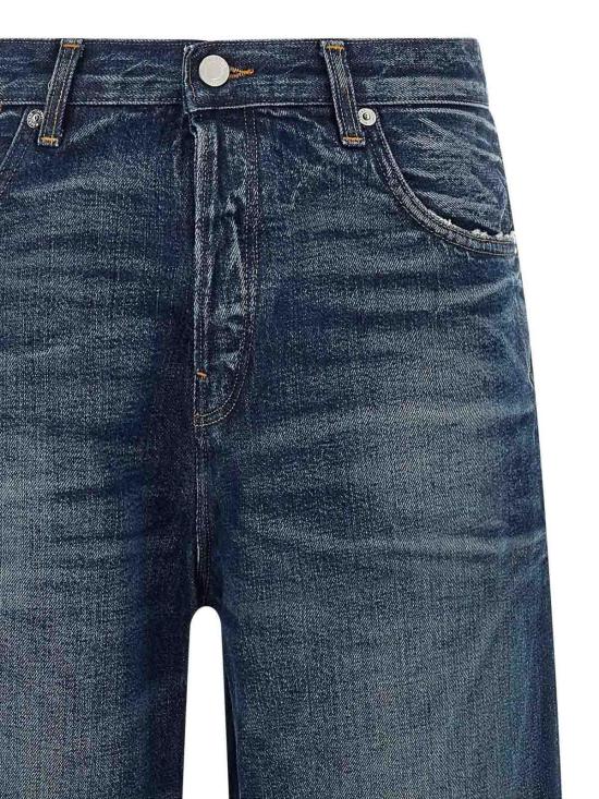 26FW 하이쿠레 스트레이트 팬츠 HEW03297DF207L0944 Blue - HAIKURE