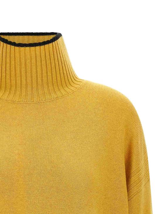 26FW 핑코 터틀넥 105446A3G1H61 YELLOW - PINKO