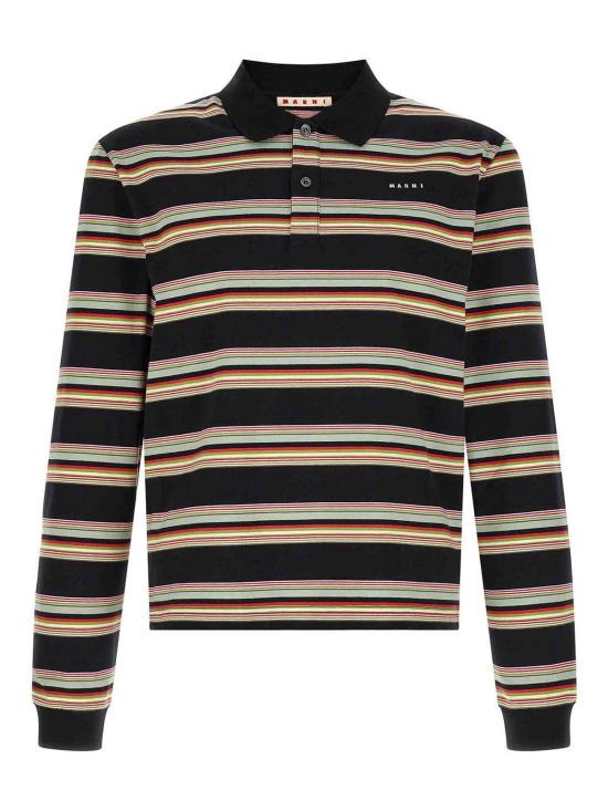 26FW 마르니 폴로 티셔츠 POJY0003LSUTC682STV18 Multicolour