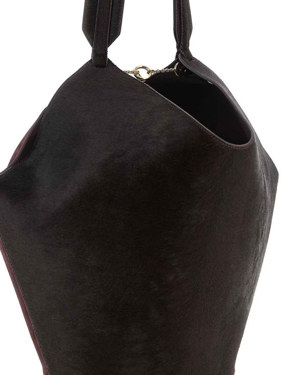 26FW 케이트 스몰 로터스 토트백 H2043978585 DARK RED - KHAITE