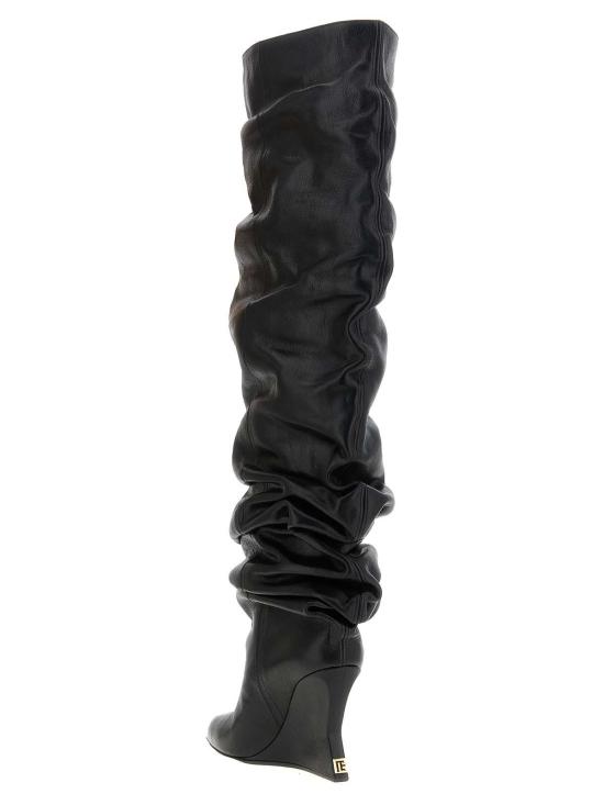  발망 부츠 FN0TB169LSDX0DG BLACK - BALMAIN