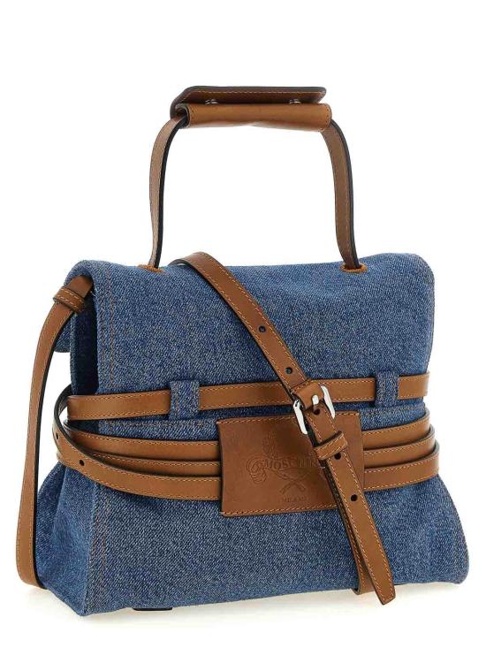 26FW 모스키노 토트백 MC4038PP1POO170A BLUE - MOSCHINO