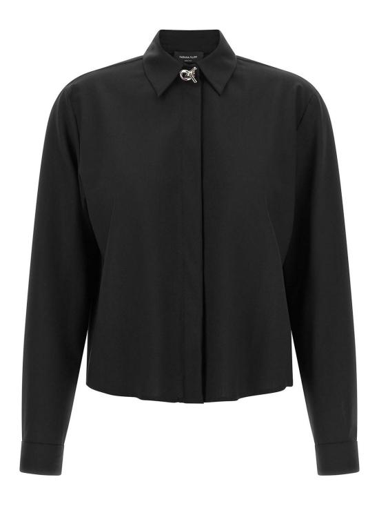 26FW 파비아나 필리피 블라우스 CAD216F312D6205146 BLACK