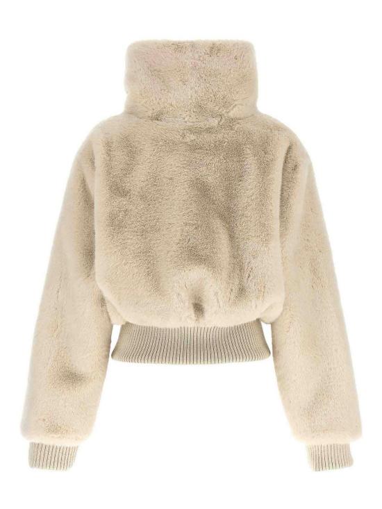 26FW 핑코 무스탕 107040A3E7C32 BEIGE - PINKO