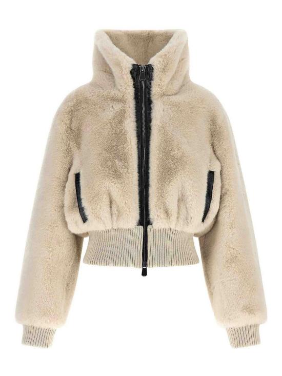 26FW 핑코 무스탕 107040A3E7C32 BEIGE