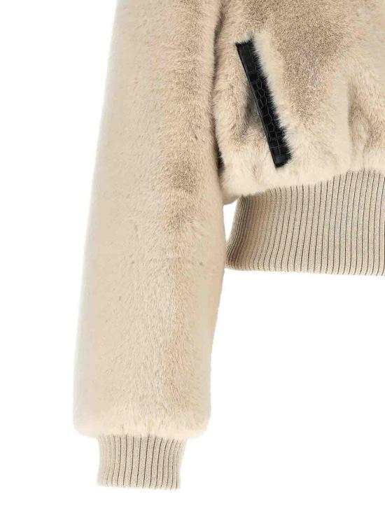 26FW 핑코 무스탕 107040A3E7C32 BEIGE - PINKO