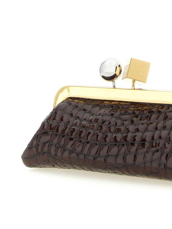 26FW 자크뮈스 클러치/파우치 25EBAW00413AC07G01850 Brown - JACQUEMUS