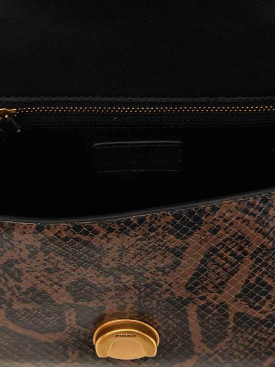 26FW 핑코 토트백 100071A3E5M16Q BROWN - PINKO