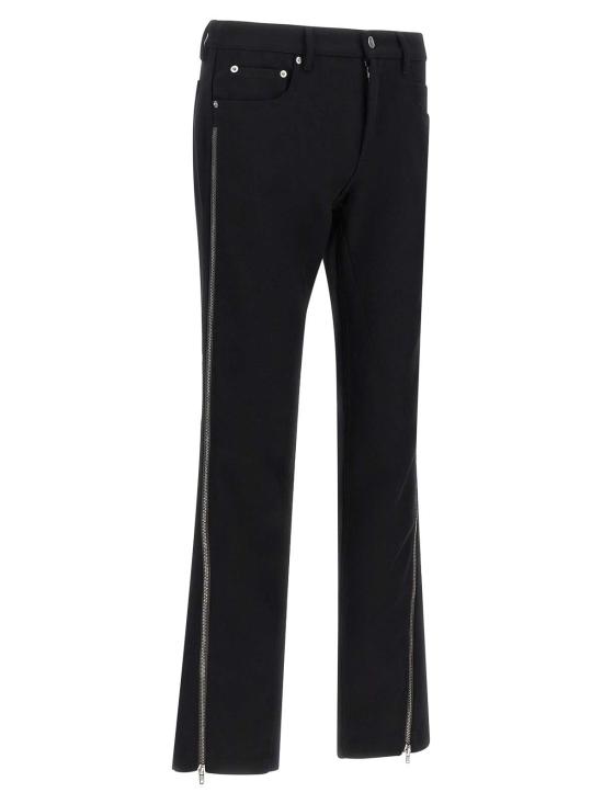 26FW 릭 오웬스 스트레이트 팬츠 RU02F4394WWH09 Black - RICK OWENS