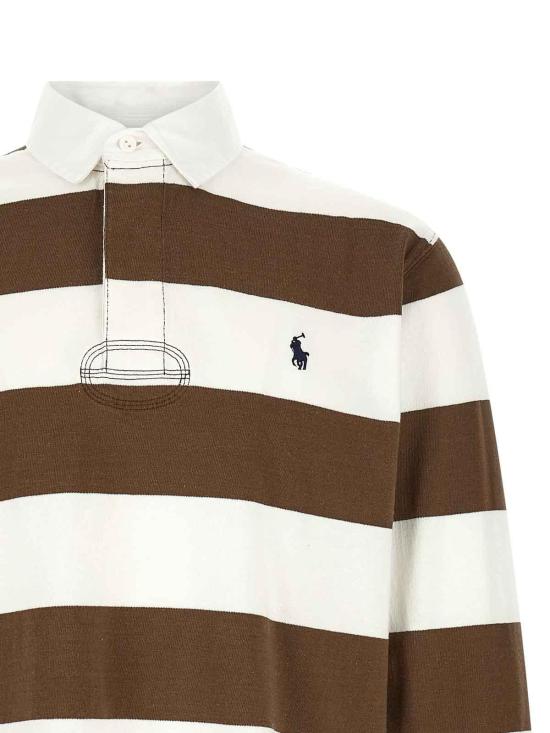 26FW 폴로 랄프로렌 폴로 티셔츠 710717E16 Brown - POLO RALPH LAUREN