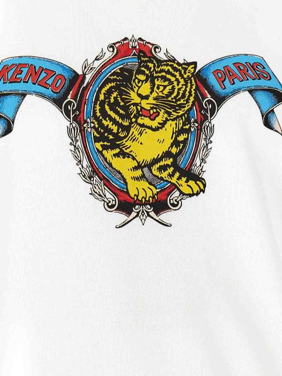26FW 겐조 탑 FG65SW1544MQ02 White - KENZO