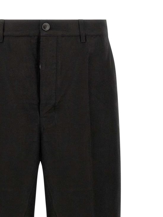 26FW 릭 오웬스 스트레이트 팬츠 RU02F4332MOR09 Black - RICK OWENS