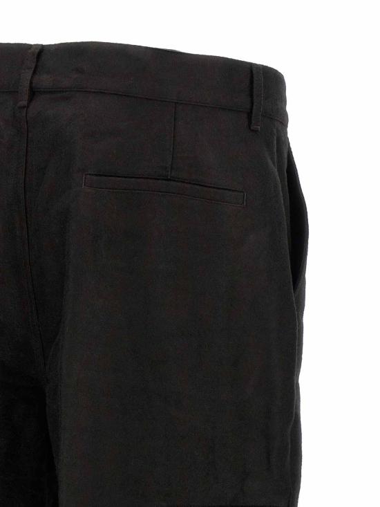26FW 릭 오웬스 스트레이트 팬츠 RU02F4332MOR09 Black - RICK OWENS