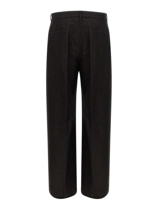 26FW 릭 오웬스 스트레이트 팬츠 RU02F4332MOR09 Black - RICK OWENS
