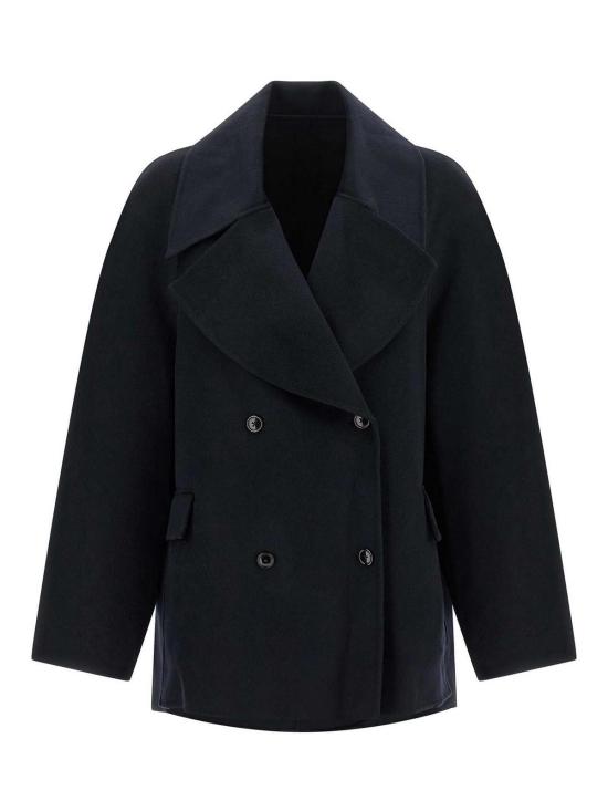 26FW 루루 스튜디오 코트 NEILNAVYMELANGE BLUE