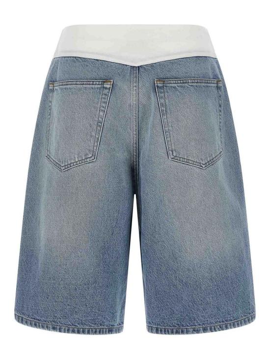 26FW MM6 메종마르지엘라 숏팬츠 S52MU0141M30058963 Light Blue - MM6 MAISON MARGIELA