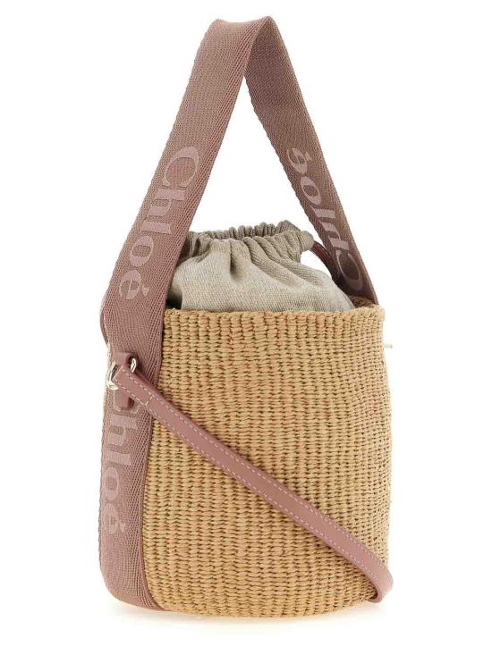 26FW 끌로에 우디 스몰 바스켓백 CHC23AS381L1826S BEIGE - CHLOE
