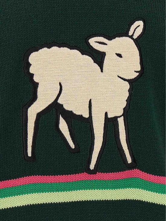 26FW JW앤더슨 스웨터 KW1578YN0515088 GREEN - JW ANDERSON