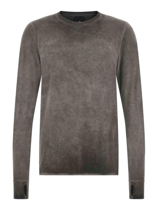 26FW 톰크롬 긴팔 티셔츠 MTS970COLDDYEGRAY Grey