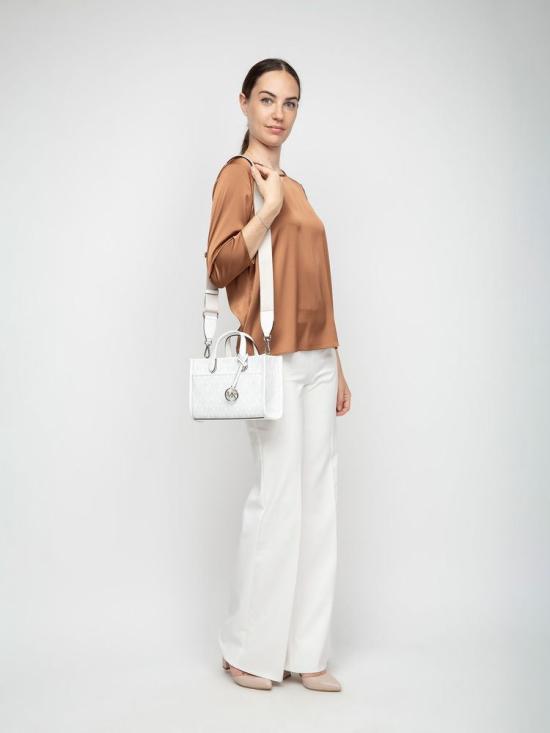  마이클 코어스 토트백 38S6S3GM5B OPTIC WHITE ALLUMINIUM ONESIZE Michael Kors - MICHAEL KORS