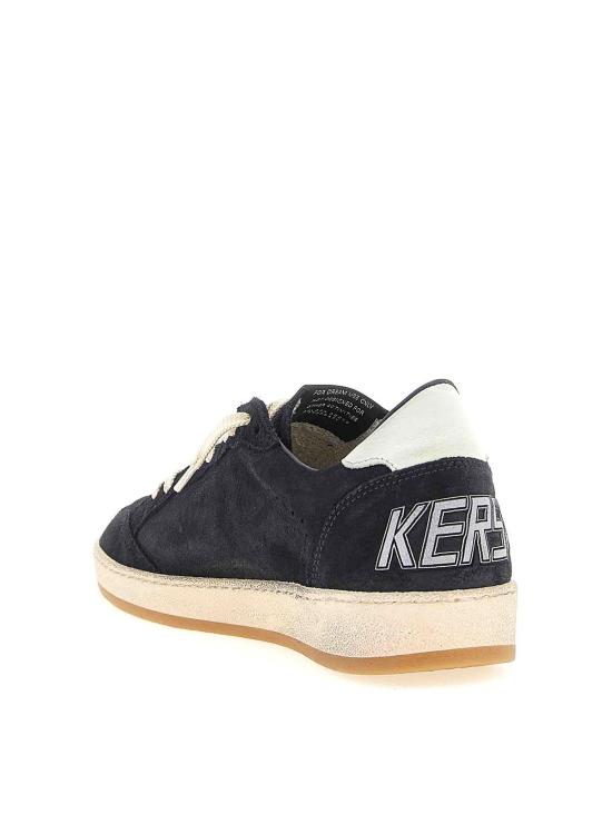  골든구스 볼 스타 스웨이드 스니커즈 GMF00117F00872150789 Blue - GOLDEN GOOSE