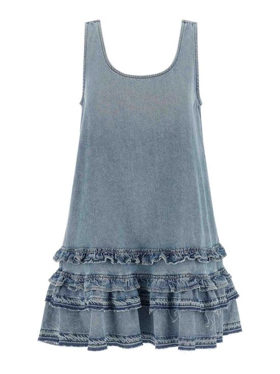 26FW 가니 데님 원피스 A1030531565 Light Blue