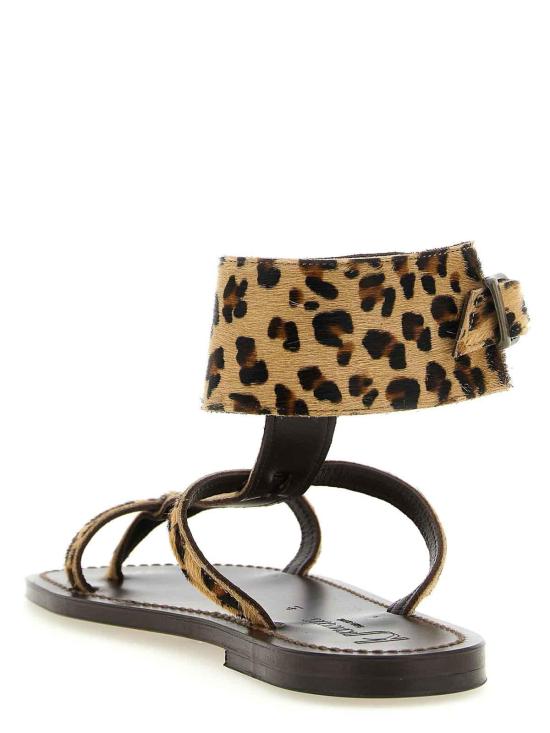  케이자크 샌들 CARAVELLEMOKAHORSYLEOPARD Brown - K JACQUES
