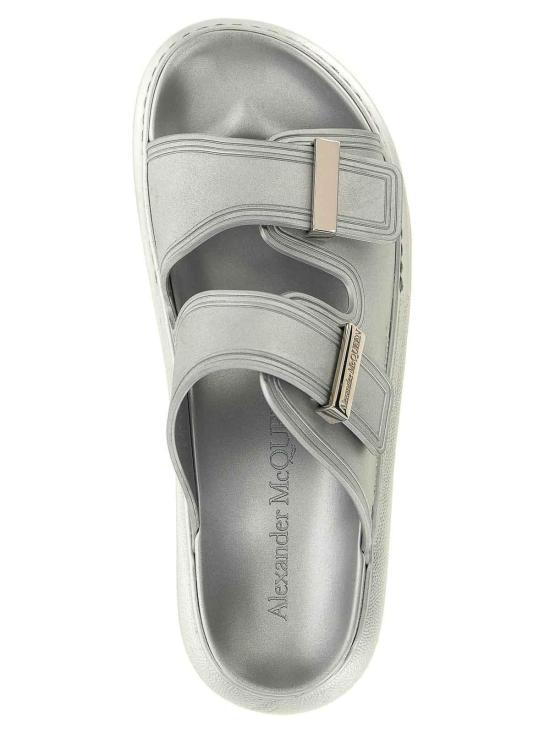  알렉산더 맥퀸 하이브리드 슬라이드 658063W4Z611681 Silver - ALEXANDER MCQUEEN