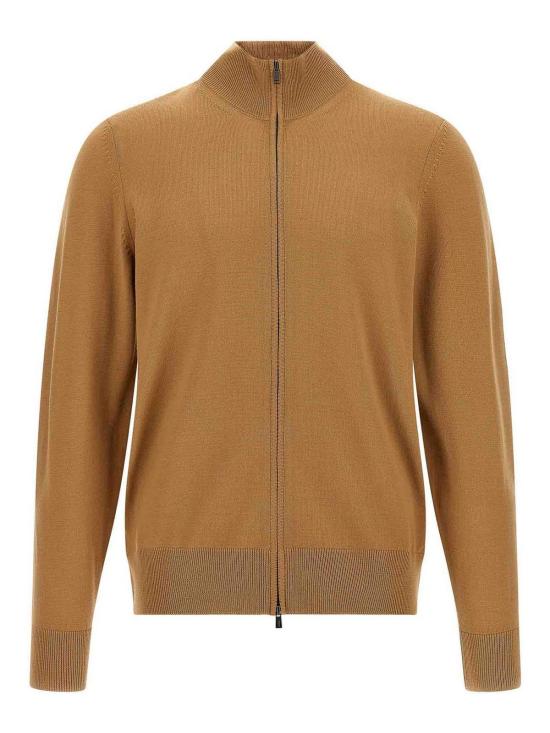 26FW 휴고보스 가디건 50566344260 BROWN