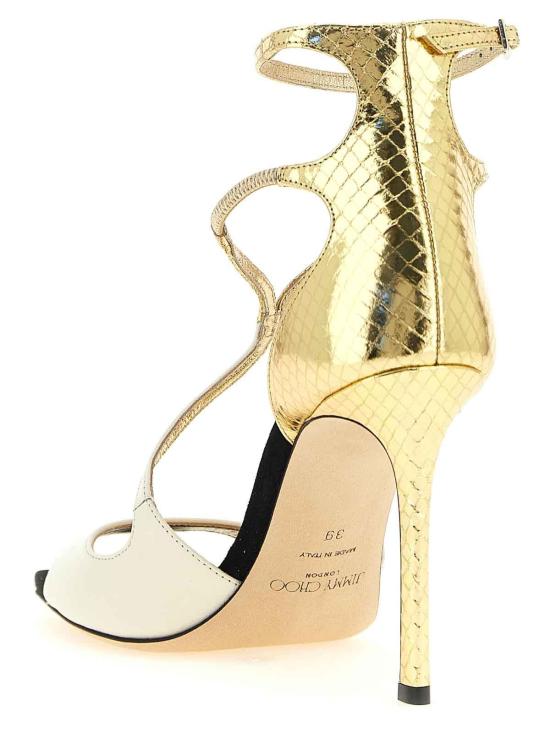 26FW 지미추 힐/펌프스 AZIA95BRHBLACKLATTEGOLD Multicolour - JIMMY CHOO