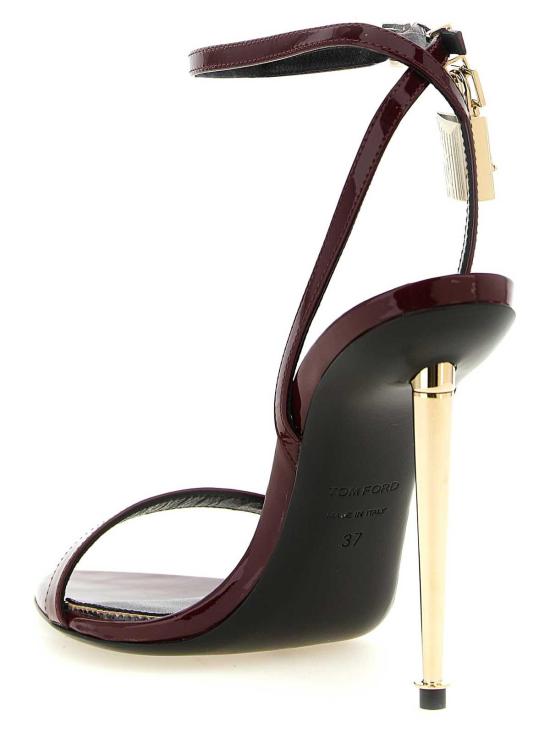 26FW 톰포드 힐/펌프스 W2272LCL072PRAP Dark Red - TOMFORD