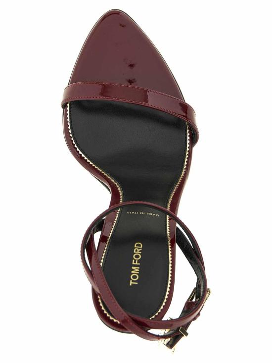 26FW 톰포드 힐/펌프스 W2272LCL072PRAP Dark Red - TOMFORD