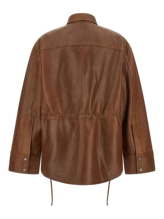 26FW 하이쿠레 셔츠 HEW06107PL008TPC0081 BROWN - HAIKURE