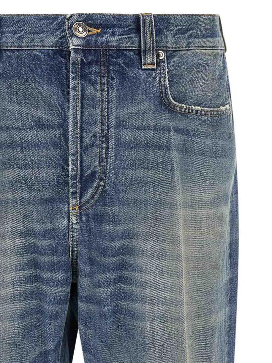 26FW 베르사체 스트레이트 팬츠 10254441A184051D800 Blue - VERSACE