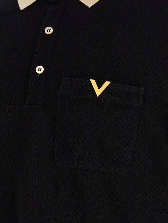 26FW 발렌티노 가라바니 폴로 티셔츠 V3MH01KBGT9RA White - VALENTINO GARAVANI