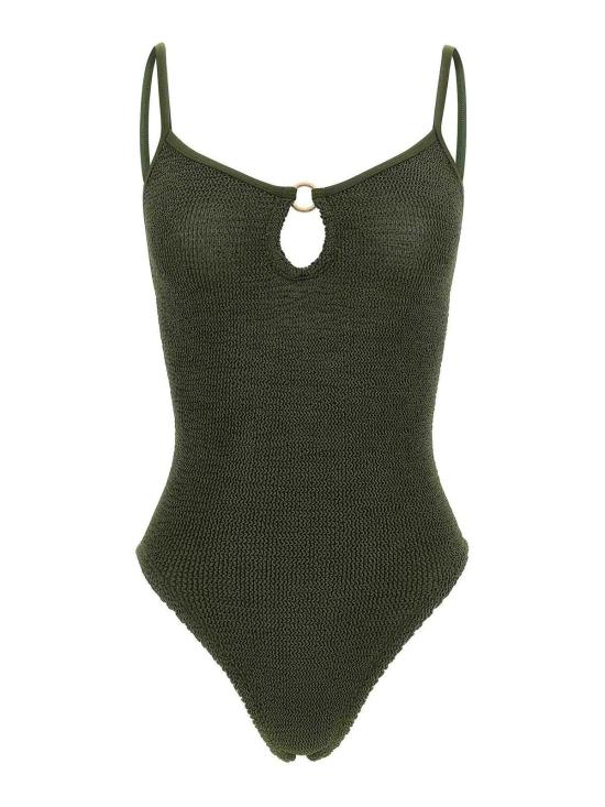 26FW 훈자 지 원피스 TONISWIMMETALLICKHAKI Green
