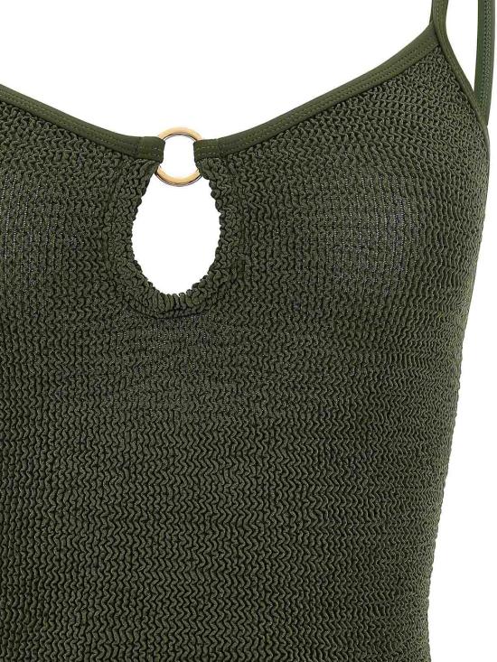 26FW 훈자 지 원피스 TONISWIMMETALLICKHAKI Green - HUNZA G