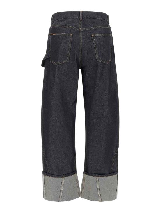 26FW JW앤더슨 스트레이트 팬츠 DT0132PG1930870 Blue - JW ANDERSON