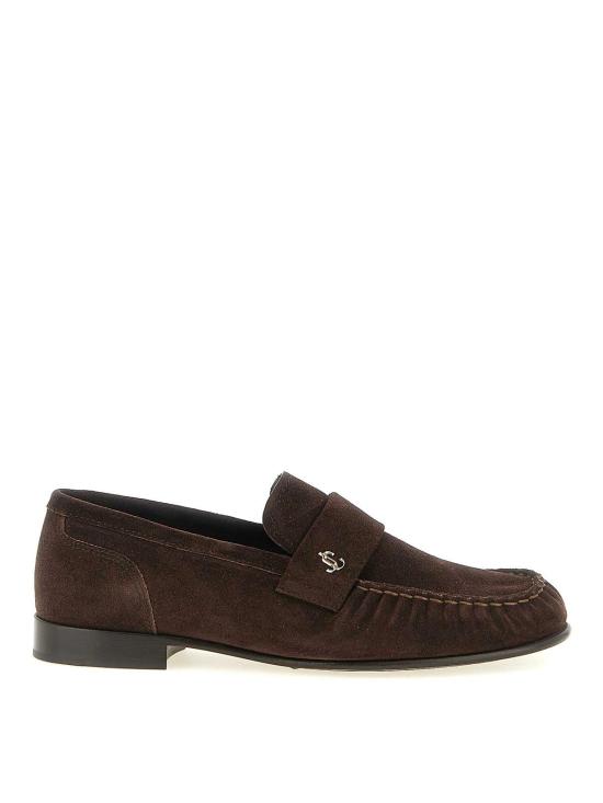 26FW 지미추 로퍼 ELLISLOAFERFSUECHOCOLATE BROWN