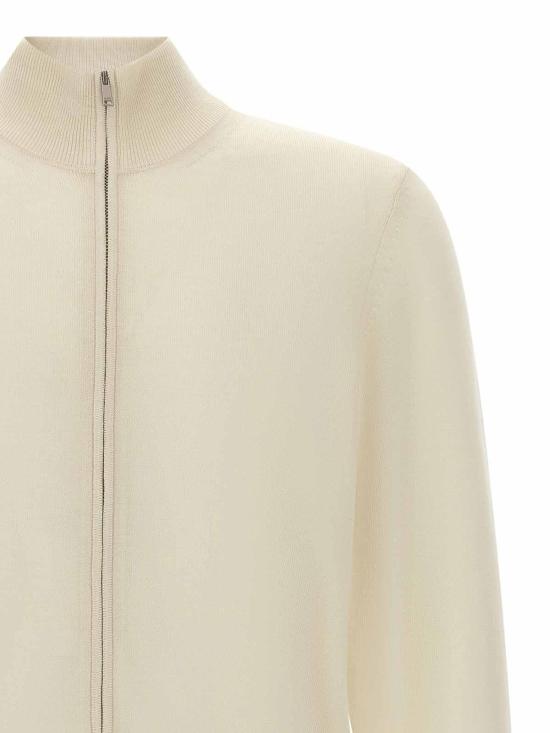 26FW 휴고보스 가디건 50566344118 WHITE - HUGO BOSS