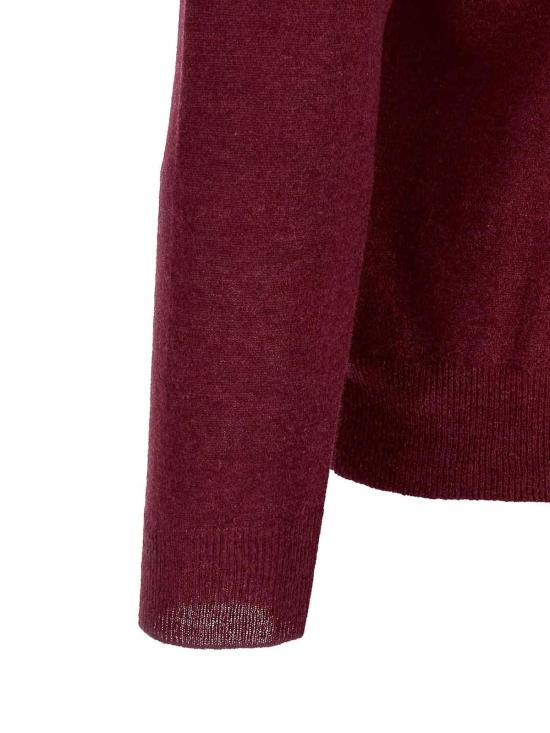 26FW 자노네 폴로 티셔츠 810392ZK135Z1208 Dark Red - ZANONE