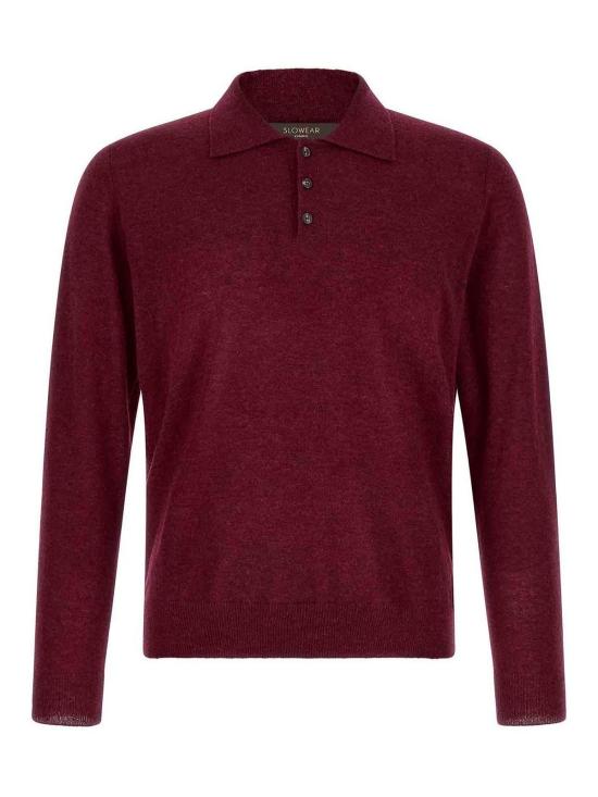 26FW 자노네 폴로 티셔츠 810392ZK135Z1208 Dark Red