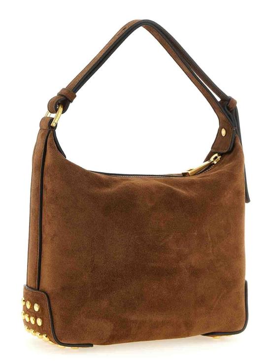 26FW 토즈 미니 메탈 도트 핸드백 XBWGMTE0100OCOS801 BROWN - TODS