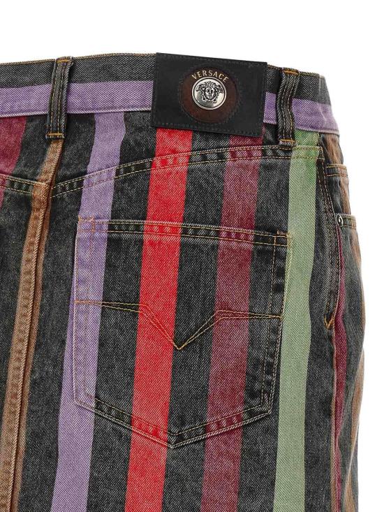 26FW 베르사체 숏 원피스 10256701A183861D070 Multicolour - VERSACE