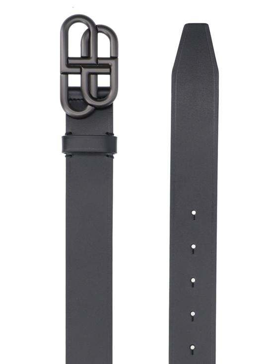 26FW 발렌시아가 BB 라지 벨트 570370 1CH55 1000 BLACK - BALENCIAGA
